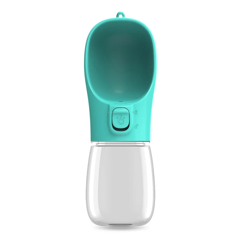 Botella Bebedero Portátil Antigoteo para Perros — 300/350/550ml para Paseos y Viajes